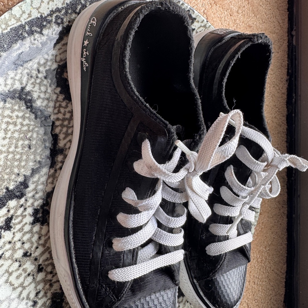 Converse Chuck Taylor All Star Black
Mesh Sneakers Women Size 6 (boys size 4)
